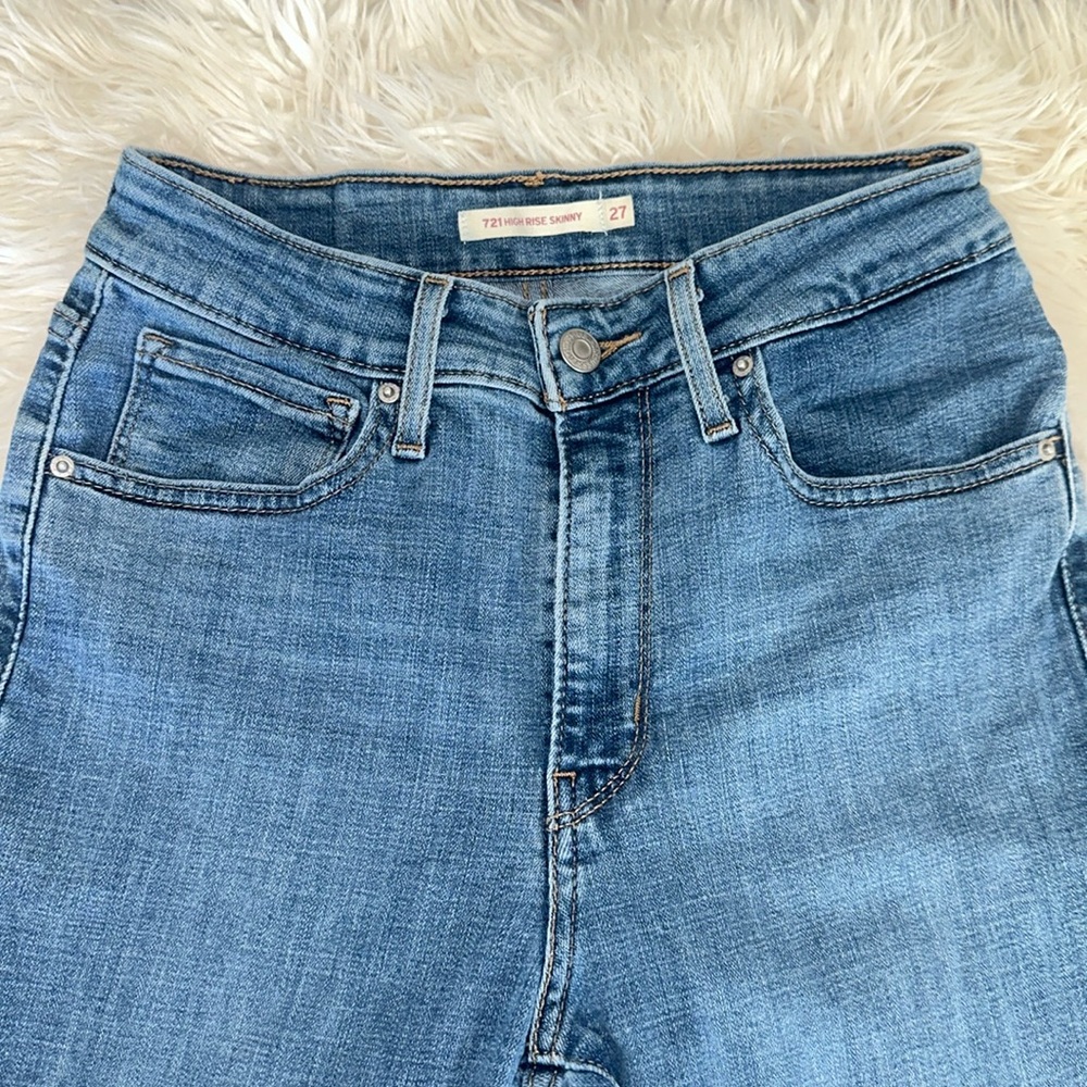 LEVIS 721 High Rise Skinny